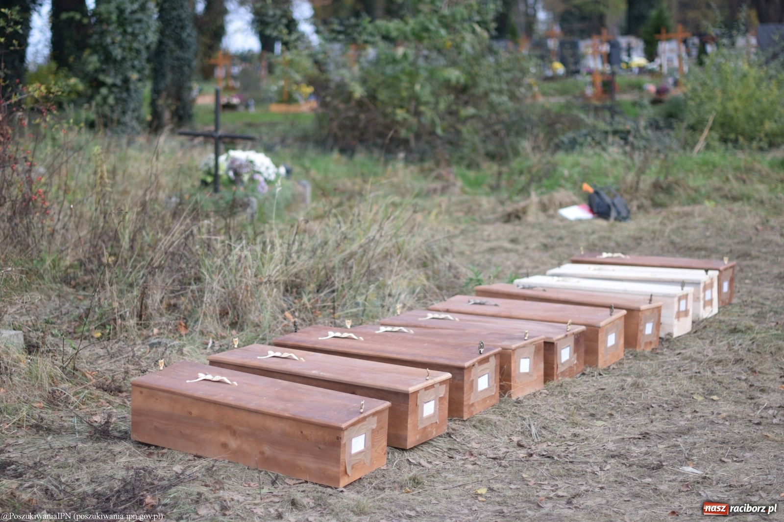 Zdjęcie w galerii na portalu naszraciborz.pl: IPN zakończył prace na Jeruzalem. Podjęto szczątki 9 osób  wiadomości z regionu