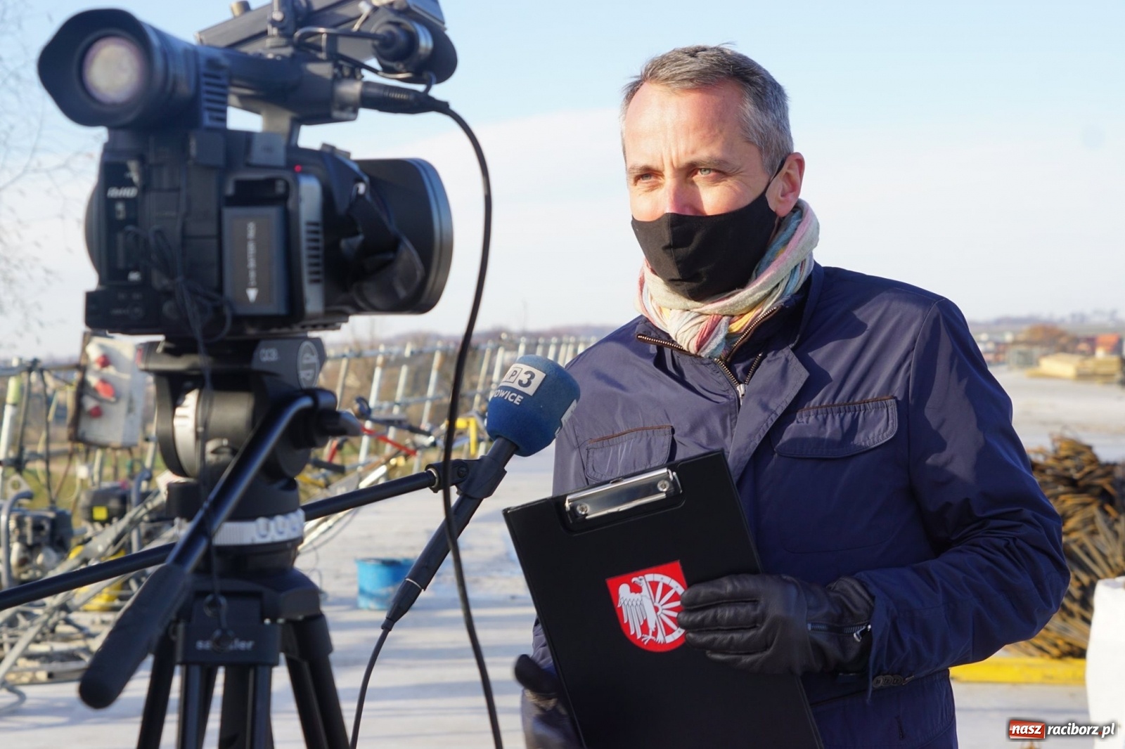 Zdjęcie w galerii na portalu naszraciborz.pl: Nowy most w Raciborzu gotowy. Betonowanie ósmego przęsła zakończone! wiadomości z regionu