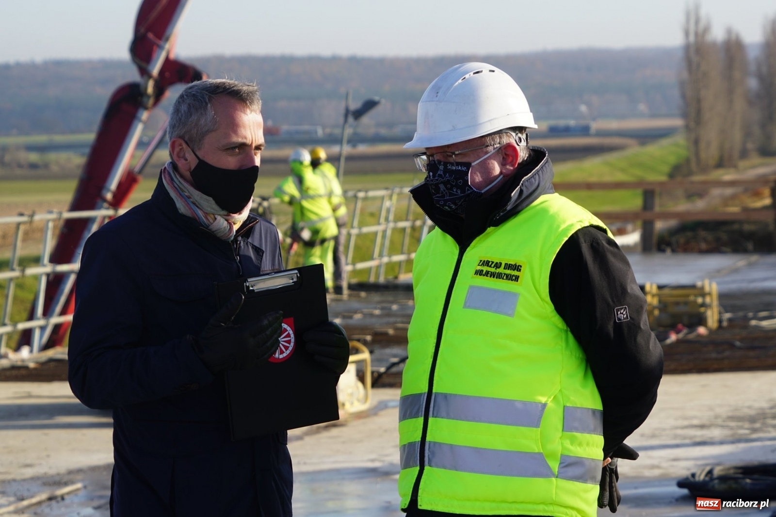 Zdjęcie w galerii na portalu naszraciborz.pl: Nowy most w Raciborzu gotowy. Betonowanie ósmego przęsła zakończone! wiadomości z regionu