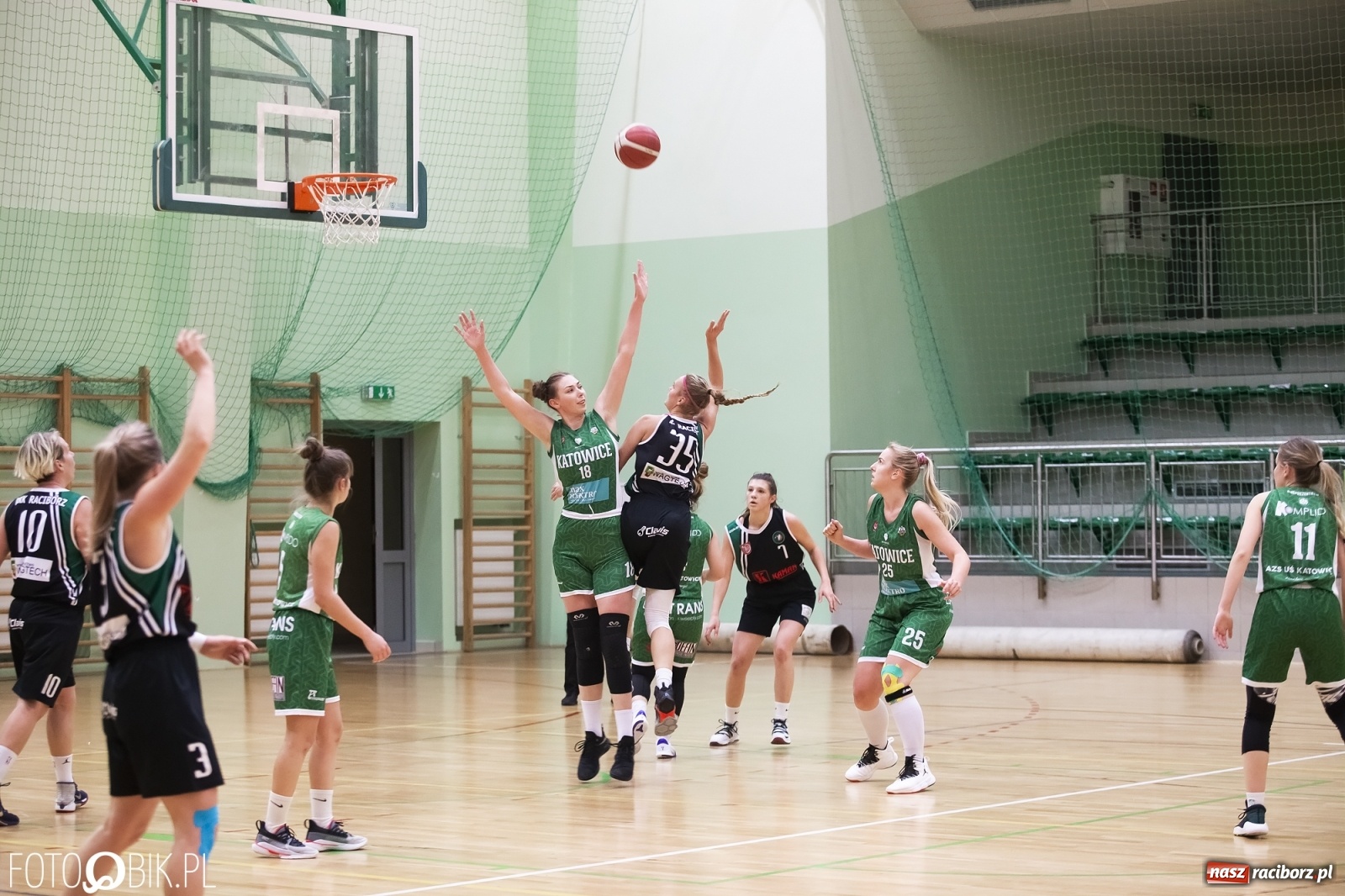 Zdjęcie w galerii na portalu naszraciborz.pl: Kolejna porażka koszykarek RKK AZS Racibórz [FOTO] wiadomości z regionu