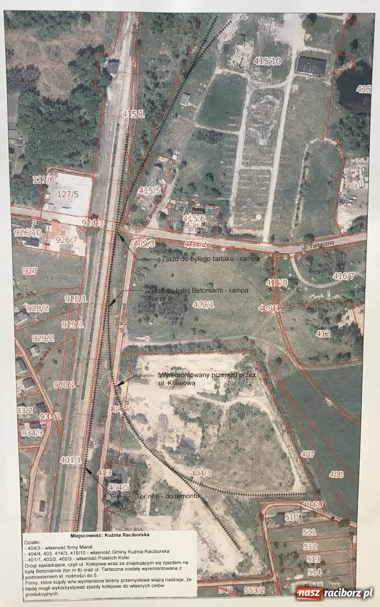 Zdjęcie w galerii na portalu naszraciborz.pl: Kuźnia Raciborska walczy o przedłużenie peronów i bocznicę  wiadomości z regionu