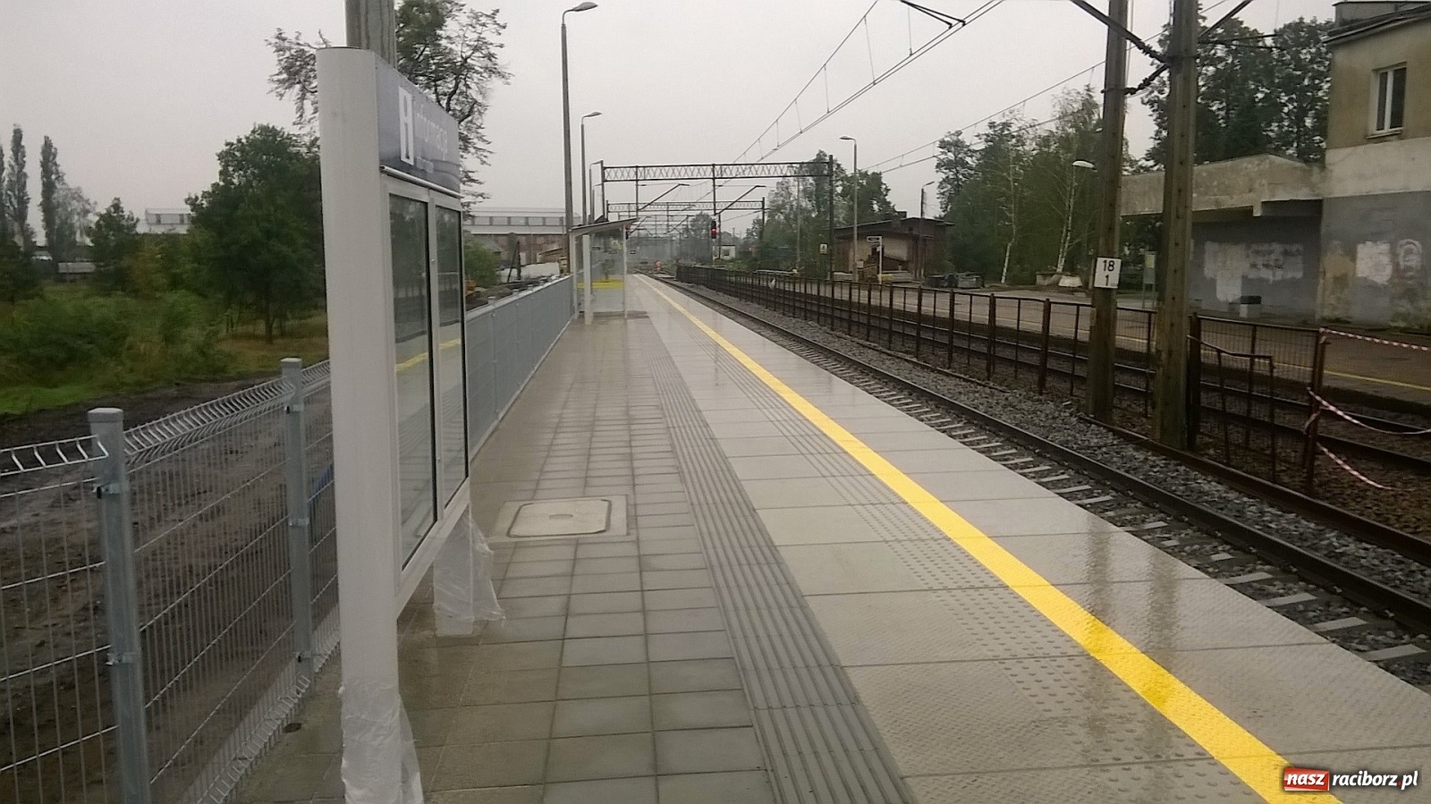 Zdjęcie w galerii na portalu naszraciborz.pl: Kuźnia Raciborska walczy o przedłużenie peronów i bocznicę  wiadomości z regionu