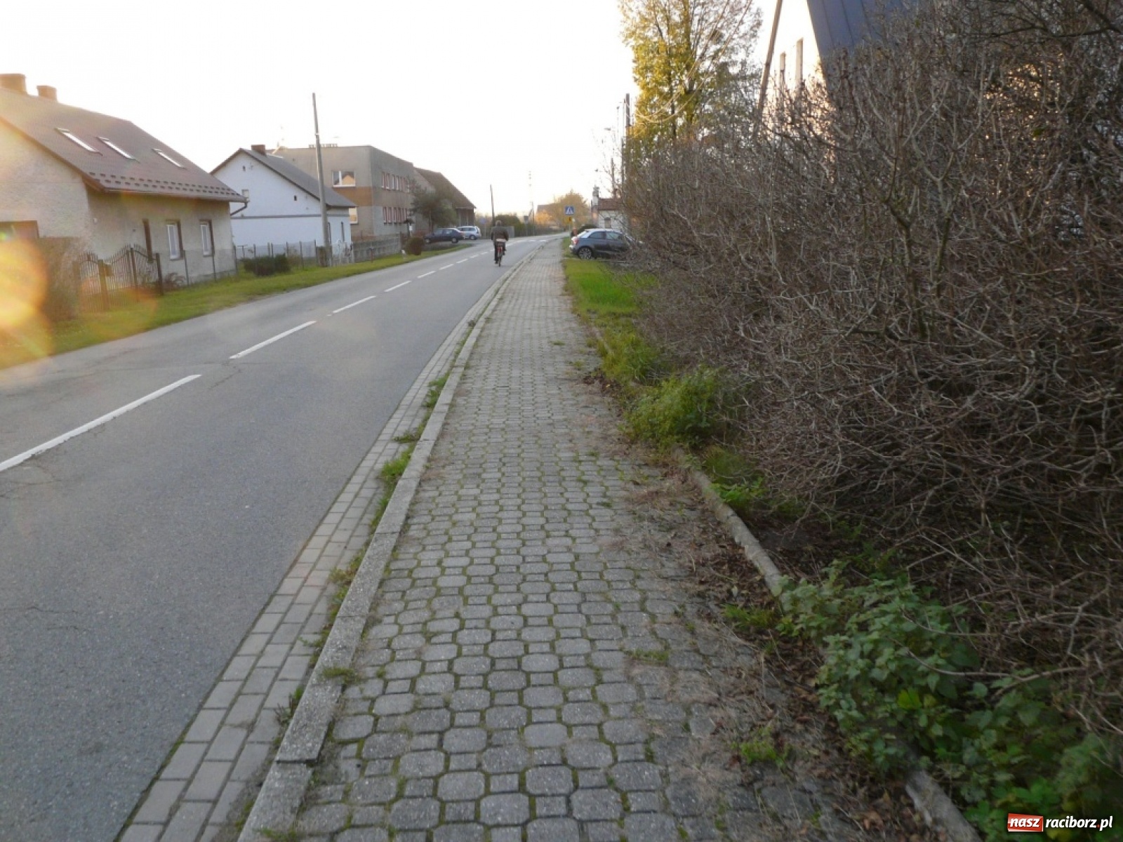 Zdjęcie w galerii na portalu naszraciborz.pl: Powiat nie zapomina o pieszych użytkownikach dróg wiadomości z regionu