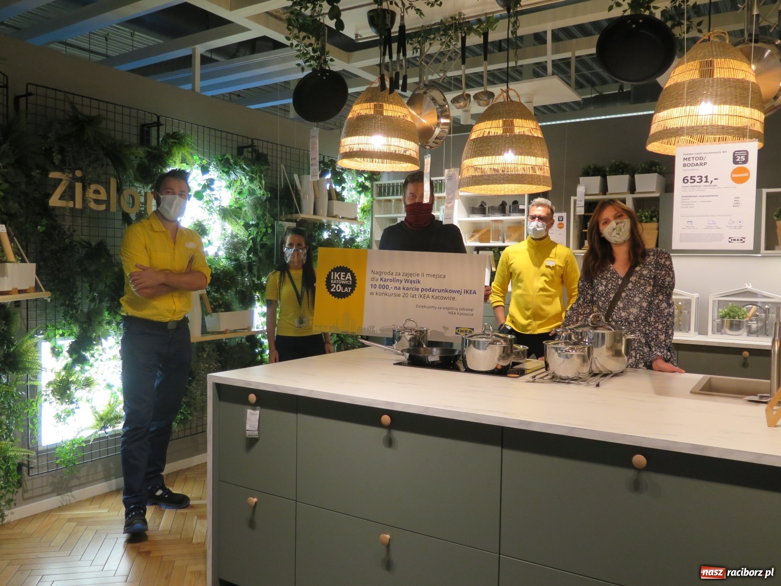 Zdjęcie w galerii na portalu naszraciborz.pl: Mieszkanka powiatu raciborskiego wyróżniona w konkursie IKEA wiadomości z regionu