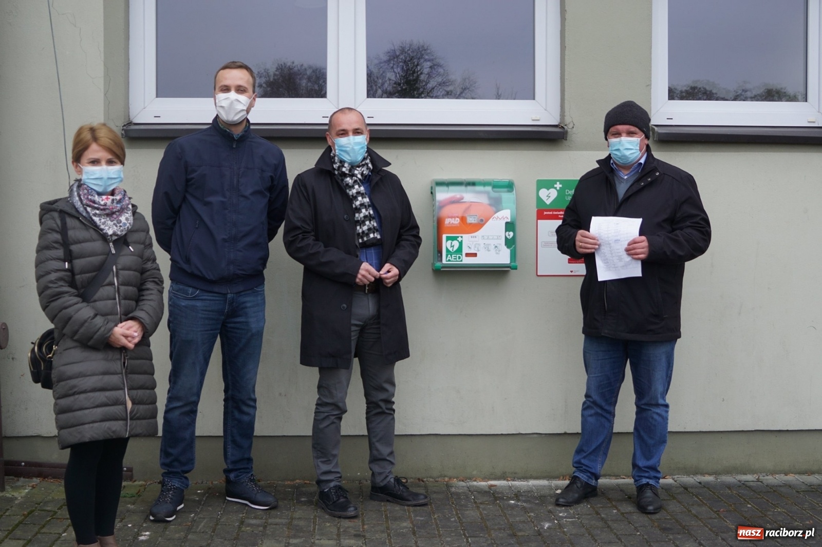 Zdjęcie w galerii na portalu naszraciborz.pl: W Raciborzu zamontowano defibrylatory [WIDEO] wiadomości z regionu