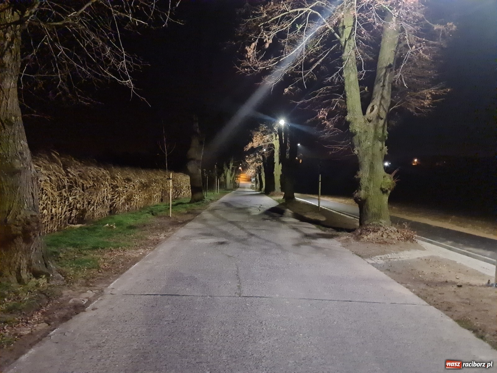 Zdjęcie w galerii na portalu naszraciborz.pl: Nowy chodnik w Nowej Wiosce  wiadomości z regionu