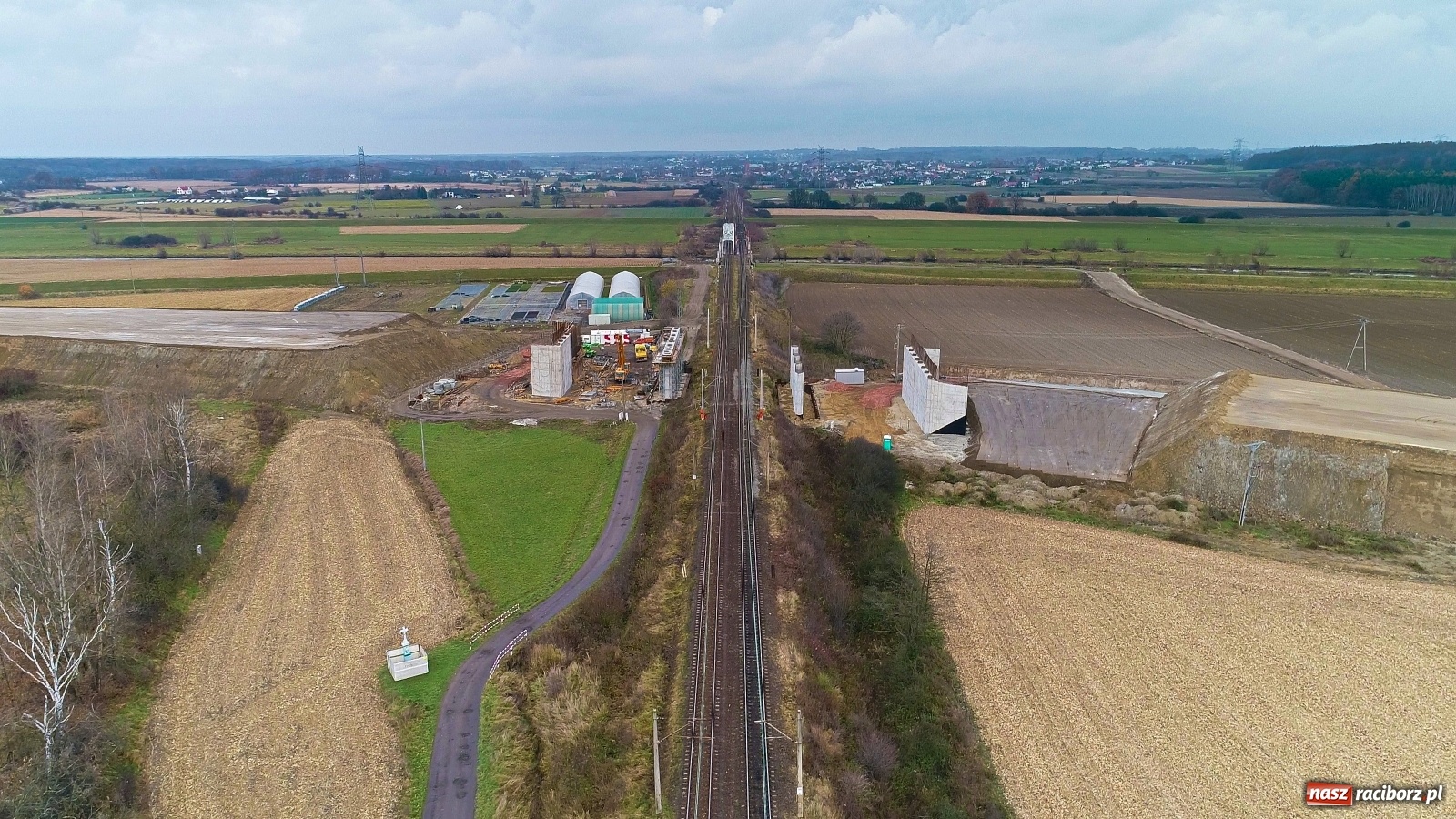 Zdjęcie w galerii na portalu naszraciborz.pl: Raport z budowy wschodniej obwodnicy Raciborza [FOTO i WIDEO]  wiadomości z regionu