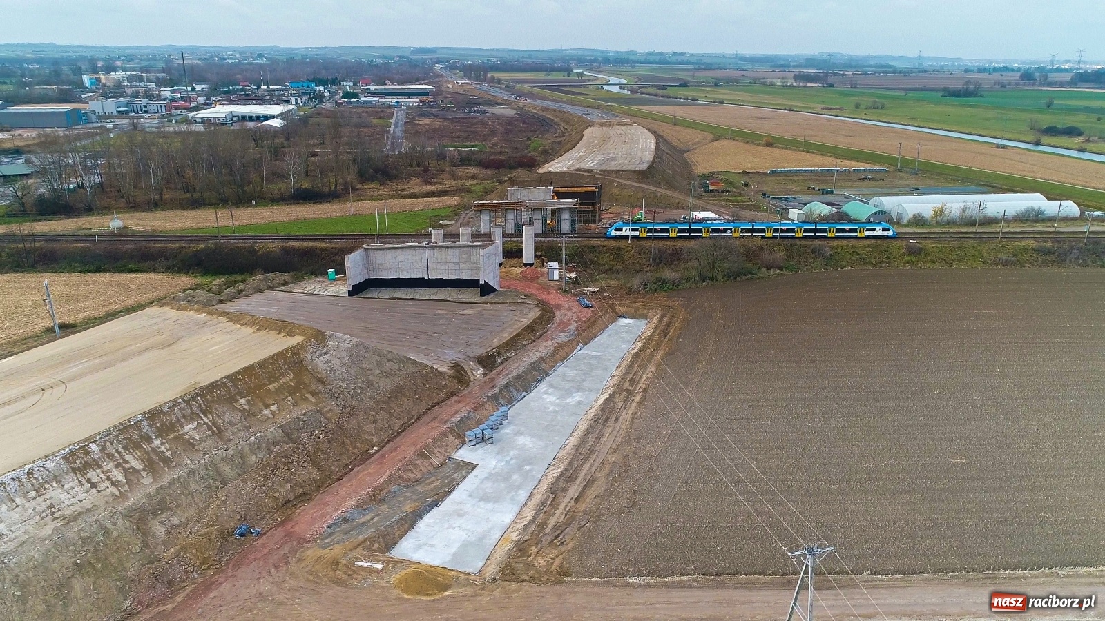 Zdjęcie w galerii na portalu naszraciborz.pl: Raport z budowy wschodniej obwodnicy Raciborza [FOTO i WIDEO]  wiadomości z regionu