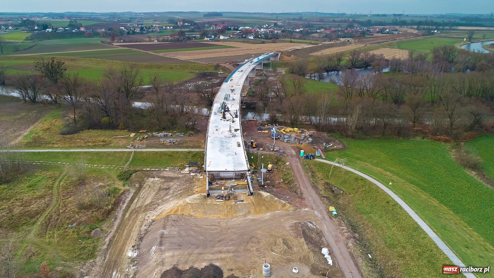 Zdjęcie w galerii na portalu naszraciborz.pl: Raport z budowy wschodniej obwodnicy Raciborza [FOTO i WIDEO]  wiadomości z regionu