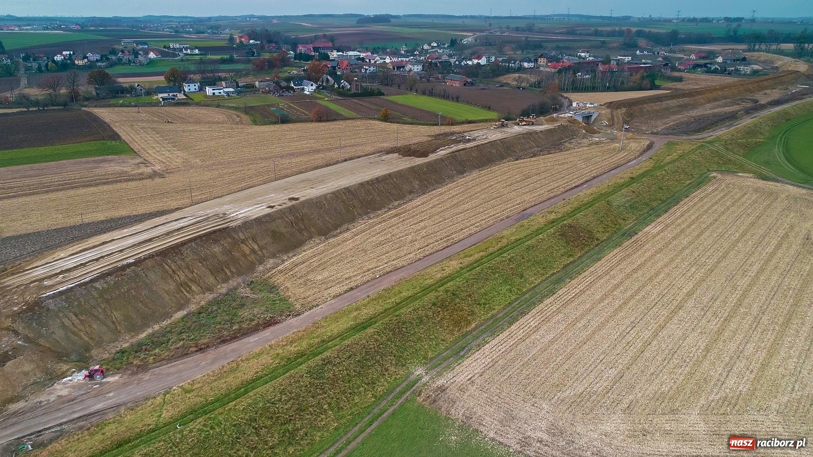 Zdjęcie w galerii na portalu naszraciborz.pl: Raport z budowy wschodniej obwodnicy Raciborza [FOTO i WIDEO]  wiadomości z regionu