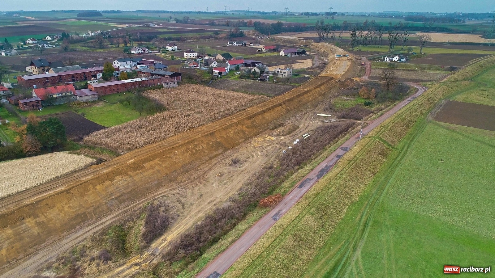 Zdjęcie w galerii na portalu naszraciborz.pl: Raport z budowy wschodniej obwodnicy Raciborza [FOTO i WIDEO]  wiadomości z regionu