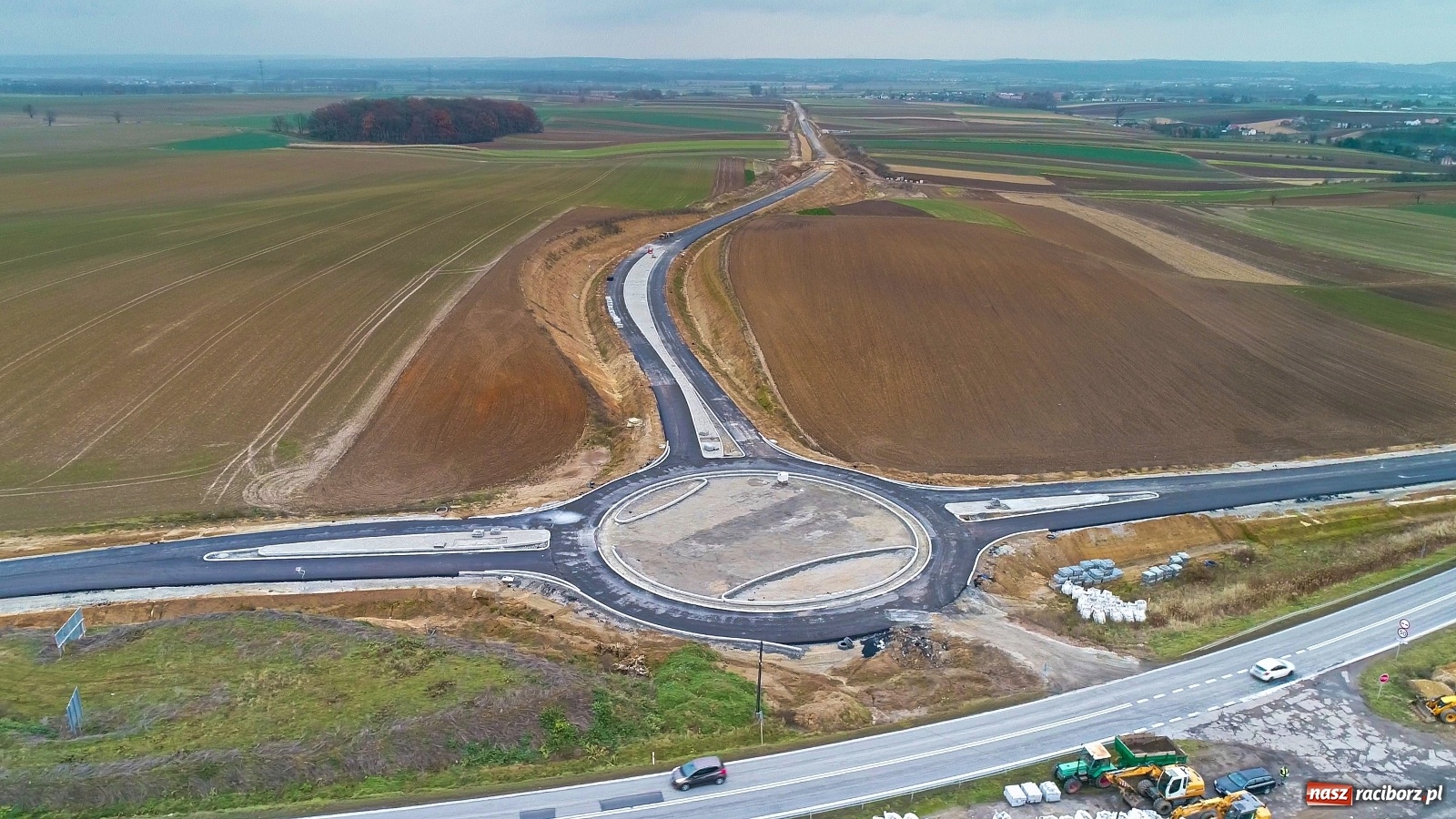 Zdjęcie w galerii na portalu naszraciborz.pl: Raport z budowy wschodniej obwodnicy Raciborza [FOTO i WIDEO]  wiadomości z regionu