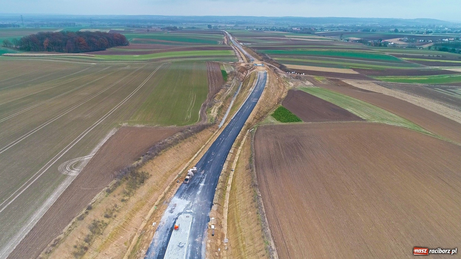 Zdjęcie w galerii na portalu naszraciborz.pl: Raport z budowy wschodniej obwodnicy Raciborza [FOTO i WIDEO]  wiadomości z regionu