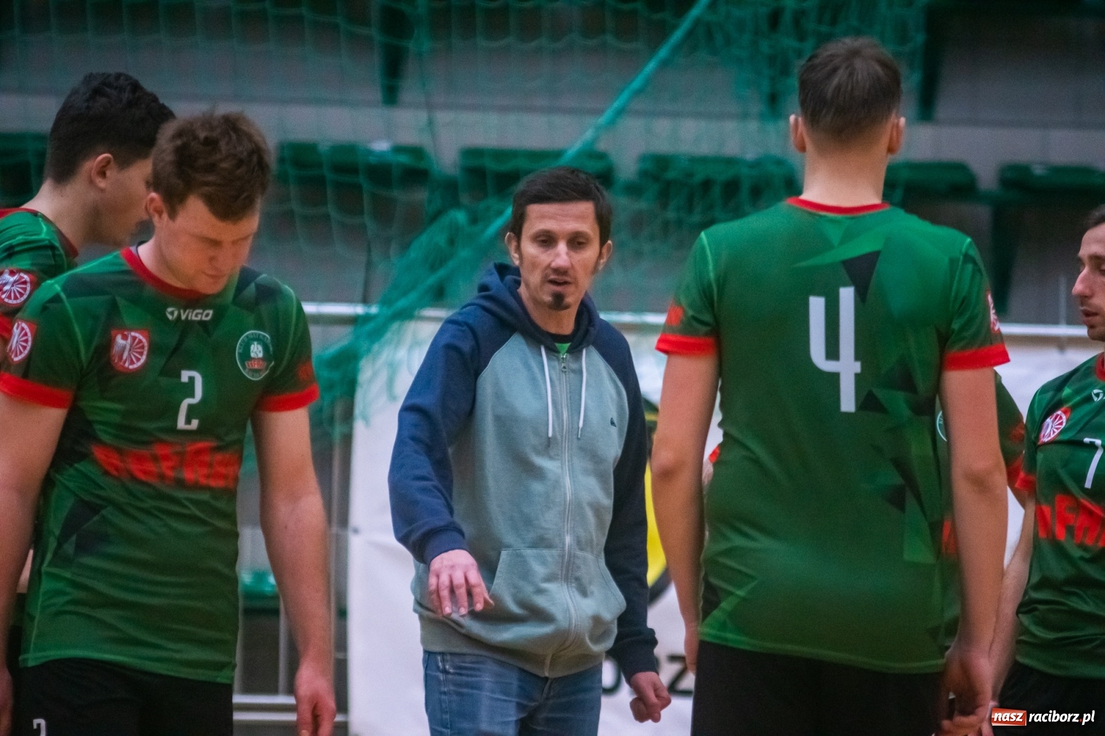 Zdjęcie w galerii na portalu naszraciborz.pl: Szybkie 3:0 i do domu. Kolejne zwycięstwo siatkarzy AZS Rafako [FOTO i WIDEO] wiadomości z regionu