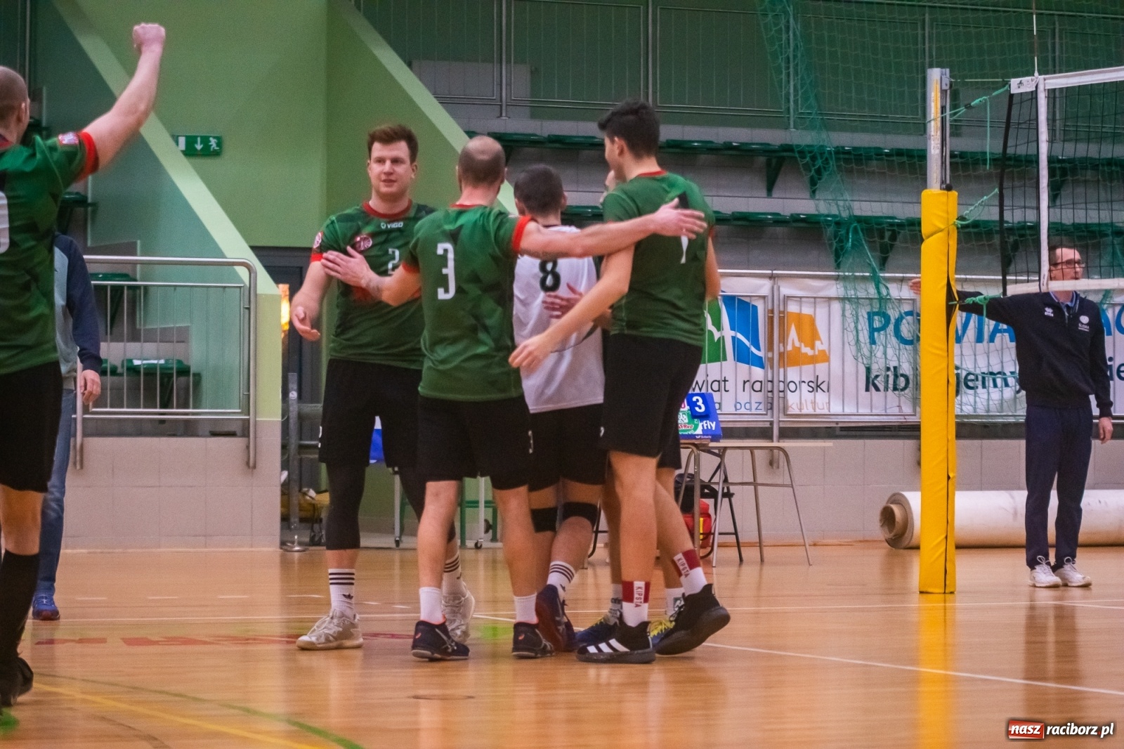 Zdjęcie w galerii na portalu naszraciborz.pl: Szybkie 3:0 i do domu. Kolejne zwycięstwo siatkarzy AZS Rafako [FOTO i WIDEO] wiadomości z regionu