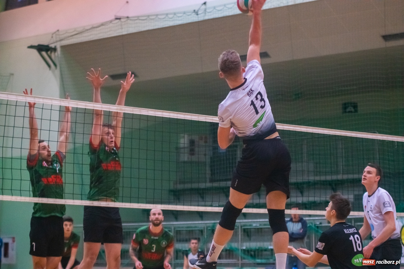 Zdjęcie w galerii na portalu naszraciborz.pl: Szybkie 3:0 i do domu. Kolejne zwycięstwo siatkarzy AZS Rafako [FOTO i WIDEO] wiadomości z regionu