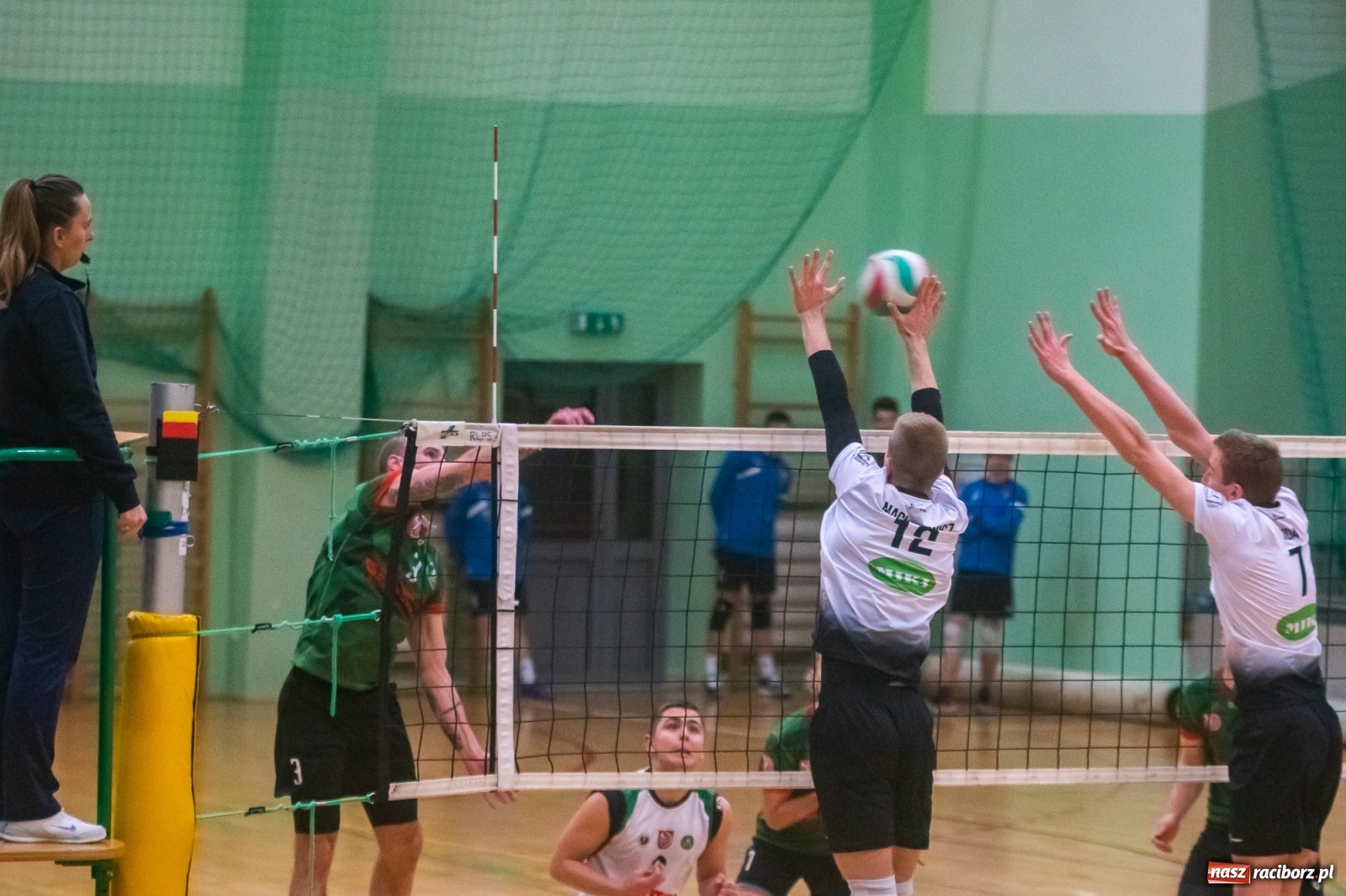 Zdjęcie w galerii na portalu naszraciborz.pl: Szybkie 3:0 i do domu. Kolejne zwycięstwo siatkarzy AZS Rafako [FOTO i WIDEO] wiadomości z regionu