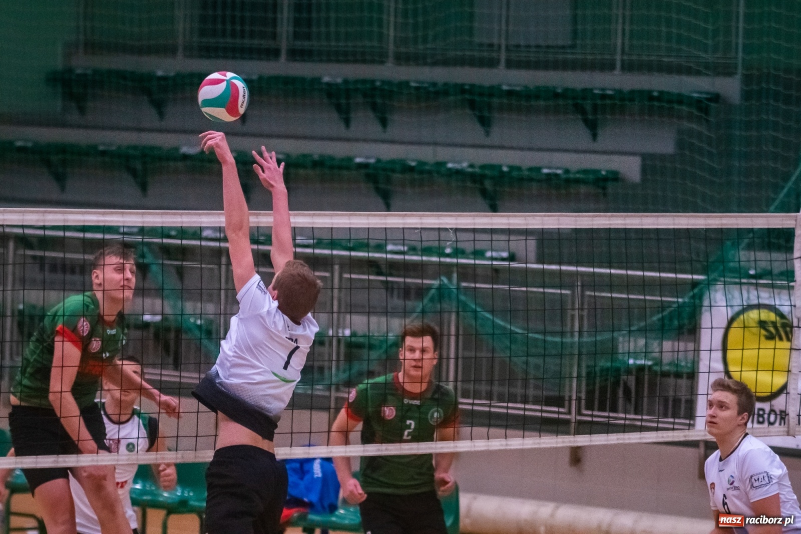 Zdjęcie w galerii na portalu naszraciborz.pl: Szybkie 3:0 i do domu. Kolejne zwycięstwo siatkarzy AZS Rafako [FOTO i WIDEO] wiadomości z regionu
