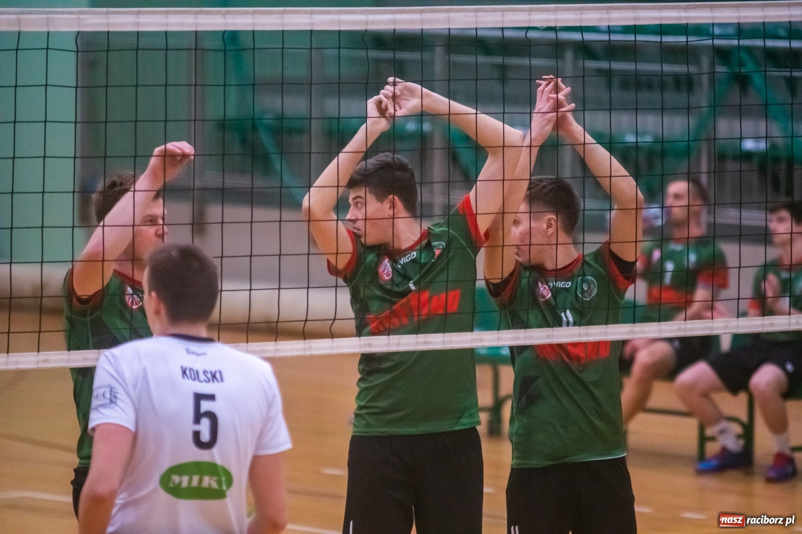 Zdjęcie w galerii na portalu naszraciborz.pl: Szybkie 3:0 i do domu. Kolejne zwycięstwo siatkarzy AZS Rafako [FOTO i WIDEO] wiadomości z regionu