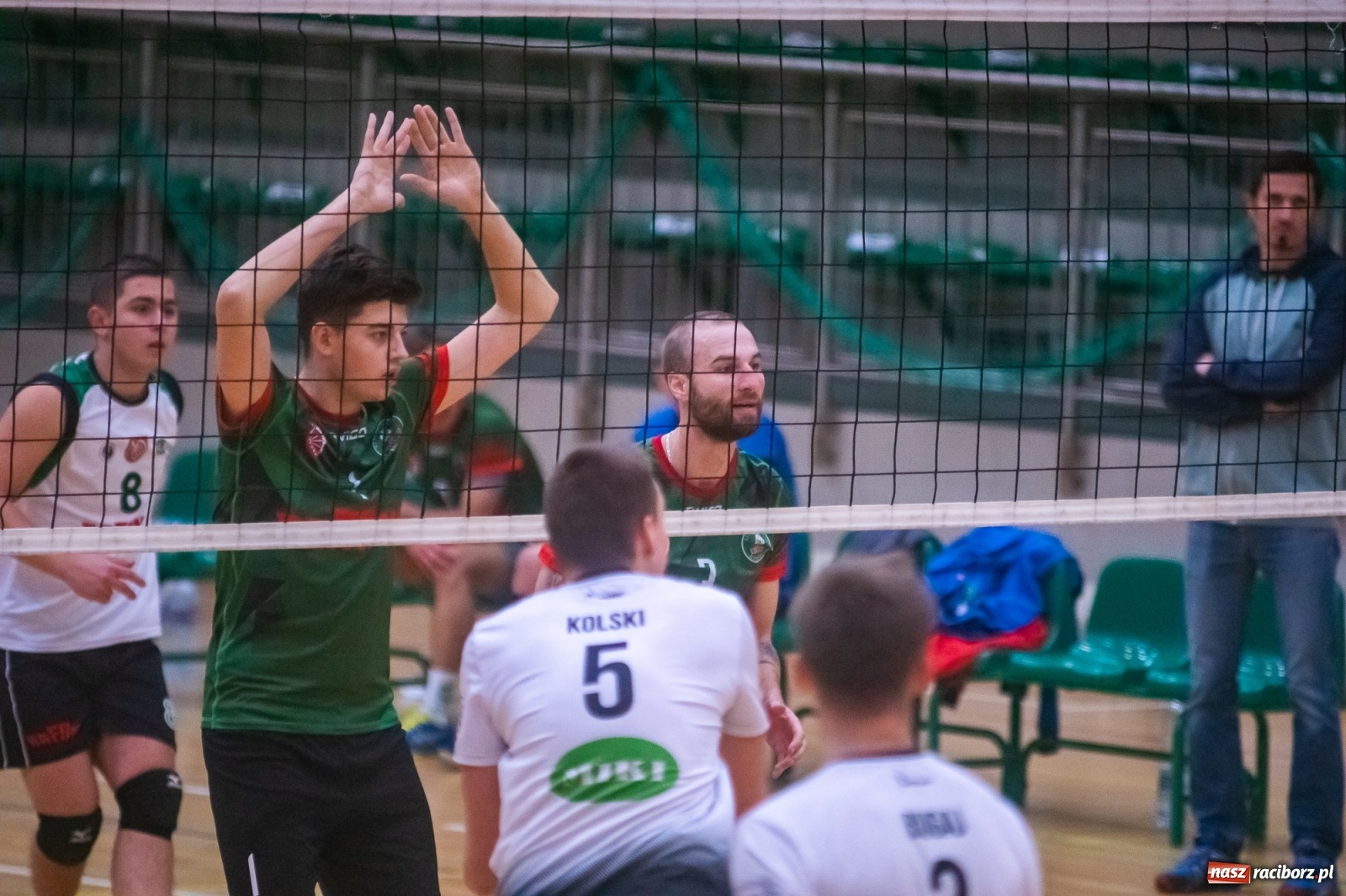 Zdjęcie w galerii na portalu naszraciborz.pl: Szybkie 3:0 i do domu. Kolejne zwycięstwo siatkarzy AZS Rafako [FOTO i WIDEO] wiadomości z regionu