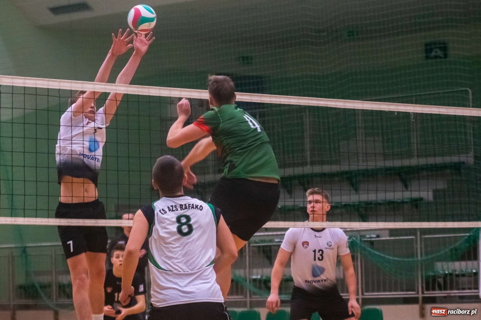 Zdjęcie w galerii na portalu naszraciborz.pl: Szybkie 3:0 i do domu. Kolejne zwycięstwo siatkarzy AZS Rafako [FOTO i WIDEO] wiadomości z regionu