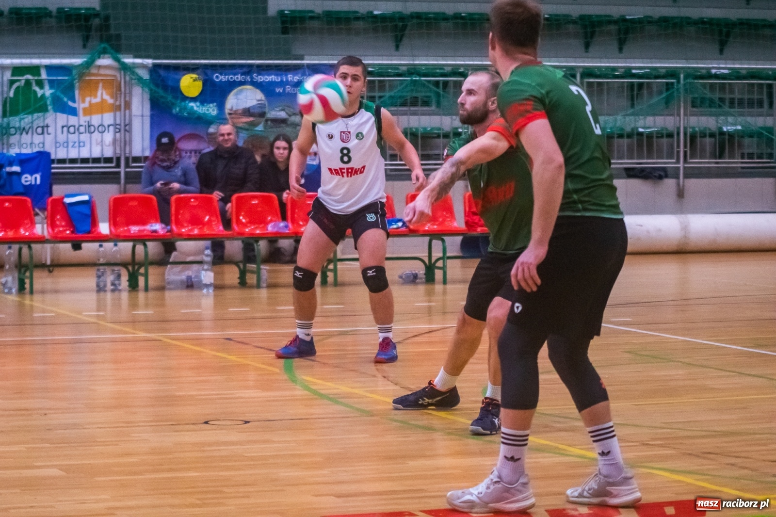 Zdjęcie w galerii na portalu naszraciborz.pl: Szybkie 3:0 i do domu. Kolejne zwycięstwo siatkarzy AZS Rafako [FOTO i WIDEO] wiadomości z regionu