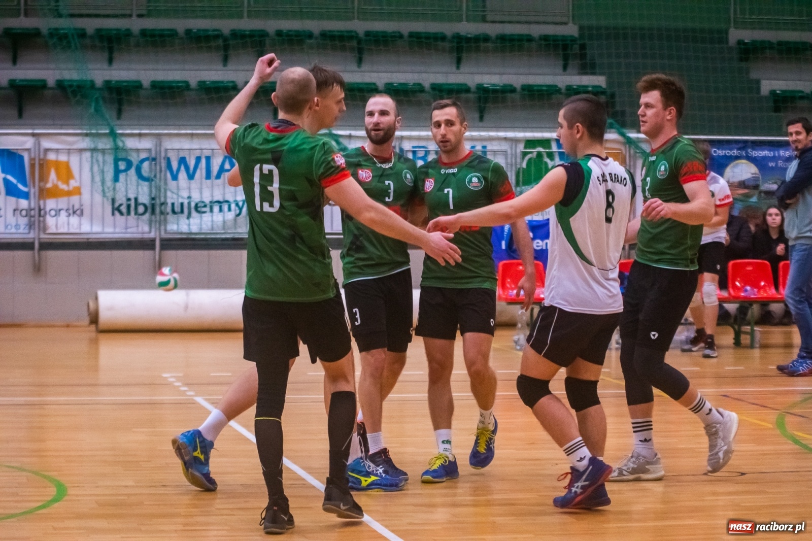 Zdjęcie w galerii na portalu naszraciborz.pl: Szybkie 3:0 i do domu. Kolejne zwycięstwo siatkarzy AZS Rafako [FOTO i WIDEO] wiadomości z regionu