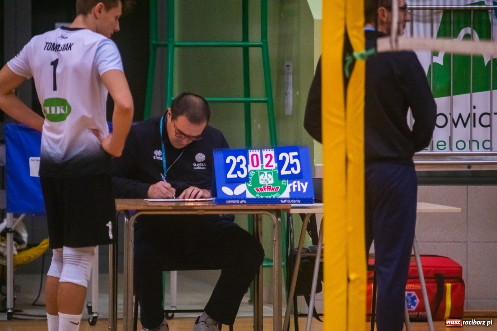 Zdjęcie w galerii na portalu naszraciborz.pl: Szybkie 3:0 i do domu. Kolejne zwycięstwo siatkarzy AZS Rafako [FOTO i WIDEO] wiadomości z regionu