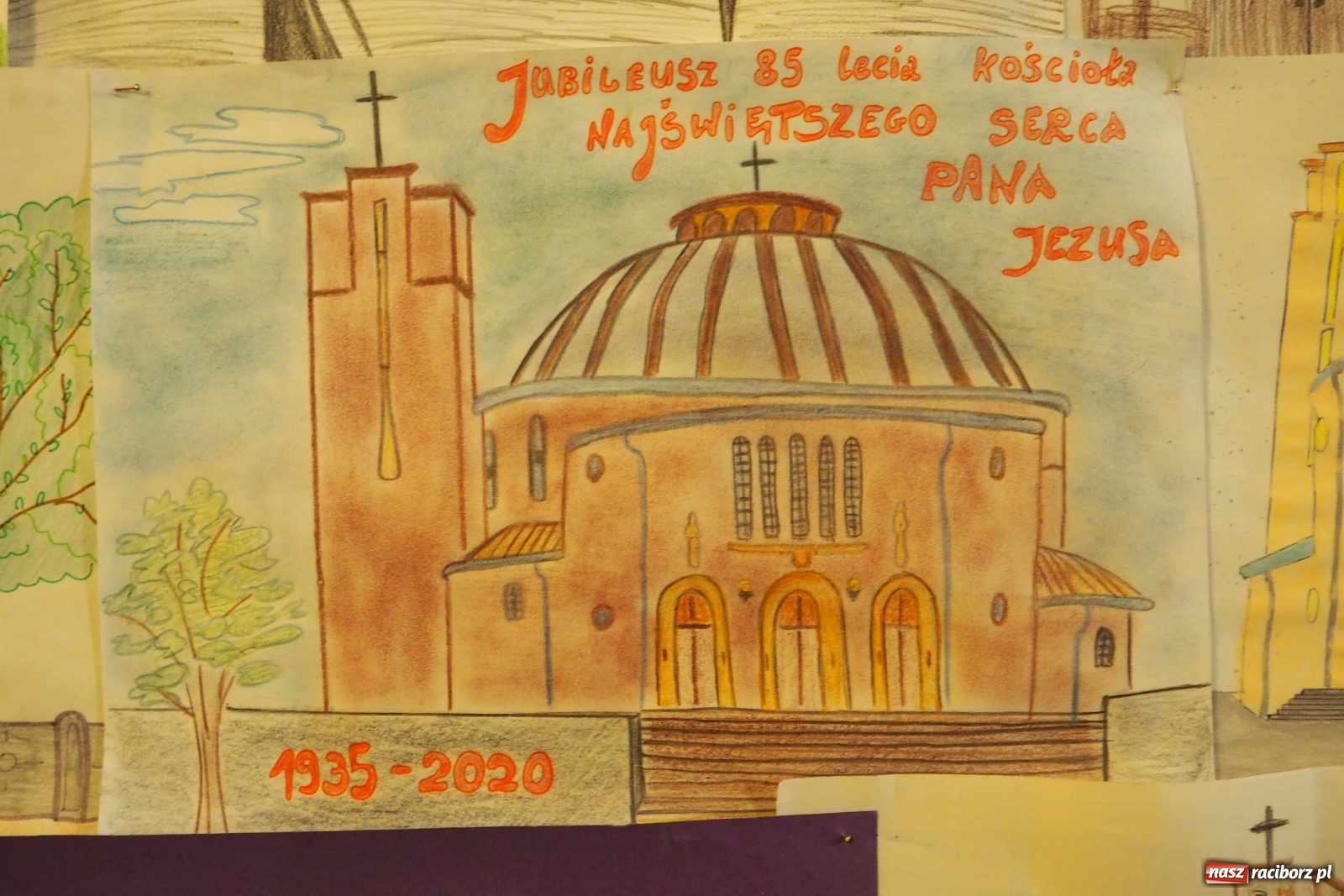 Zdjęcie w galerii na portalu naszraciborz.pl: Konkurs Mój kościół NSPJ na 85-lecie świątyni wiadomości z regionu