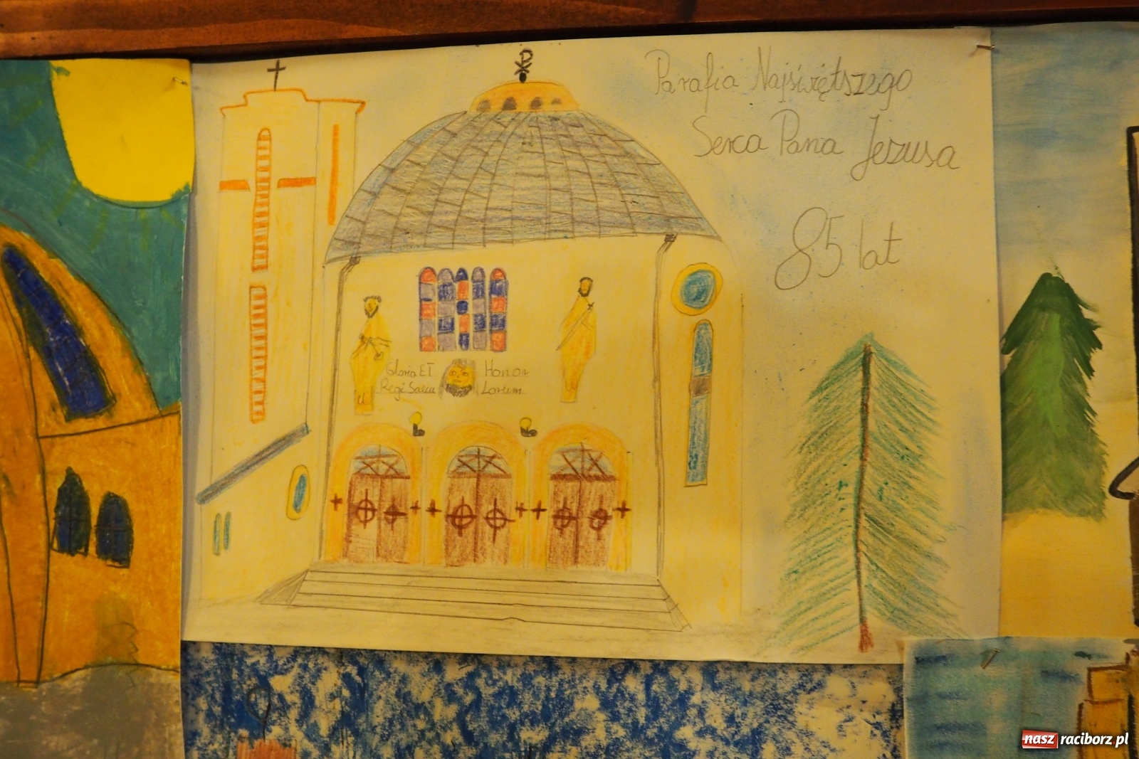 Zdjęcie w galerii na portalu naszraciborz.pl: Konkurs Mój kościół NSPJ na 85-lecie świątyni wiadomości z regionu