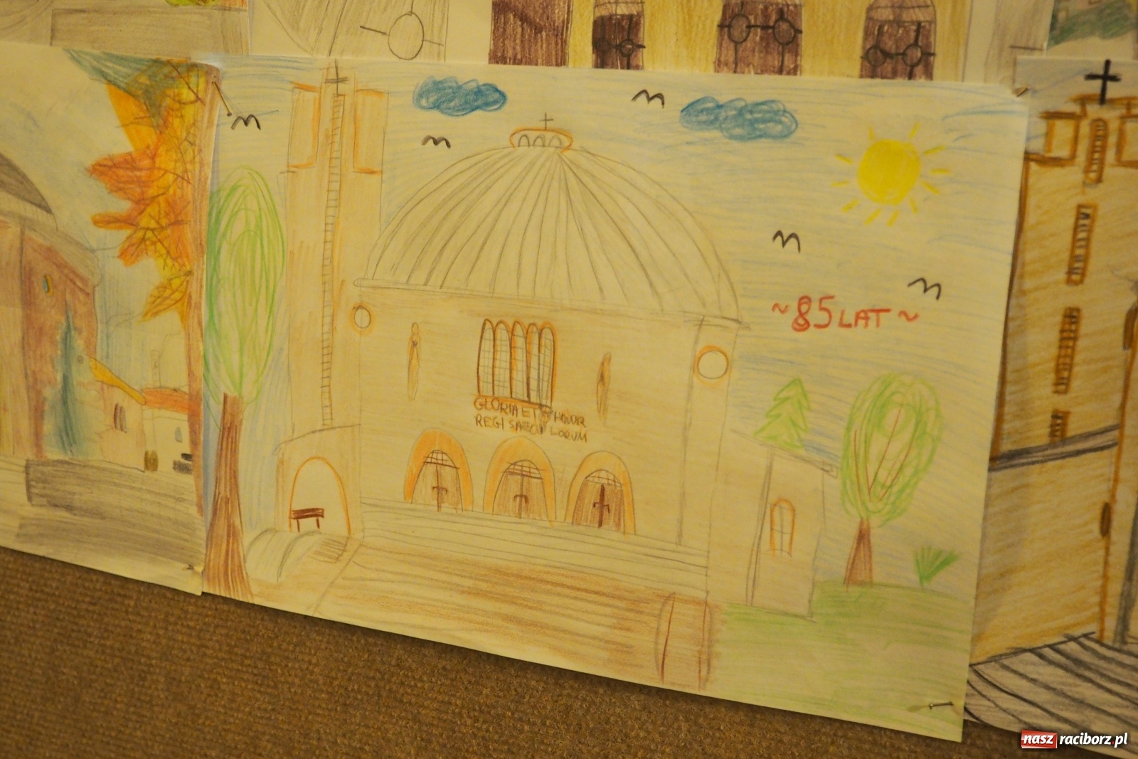 Zdjęcie w galerii na portalu naszraciborz.pl: Konkurs Mój kościół NSPJ na 85-lecie świątyni wiadomości z regionu