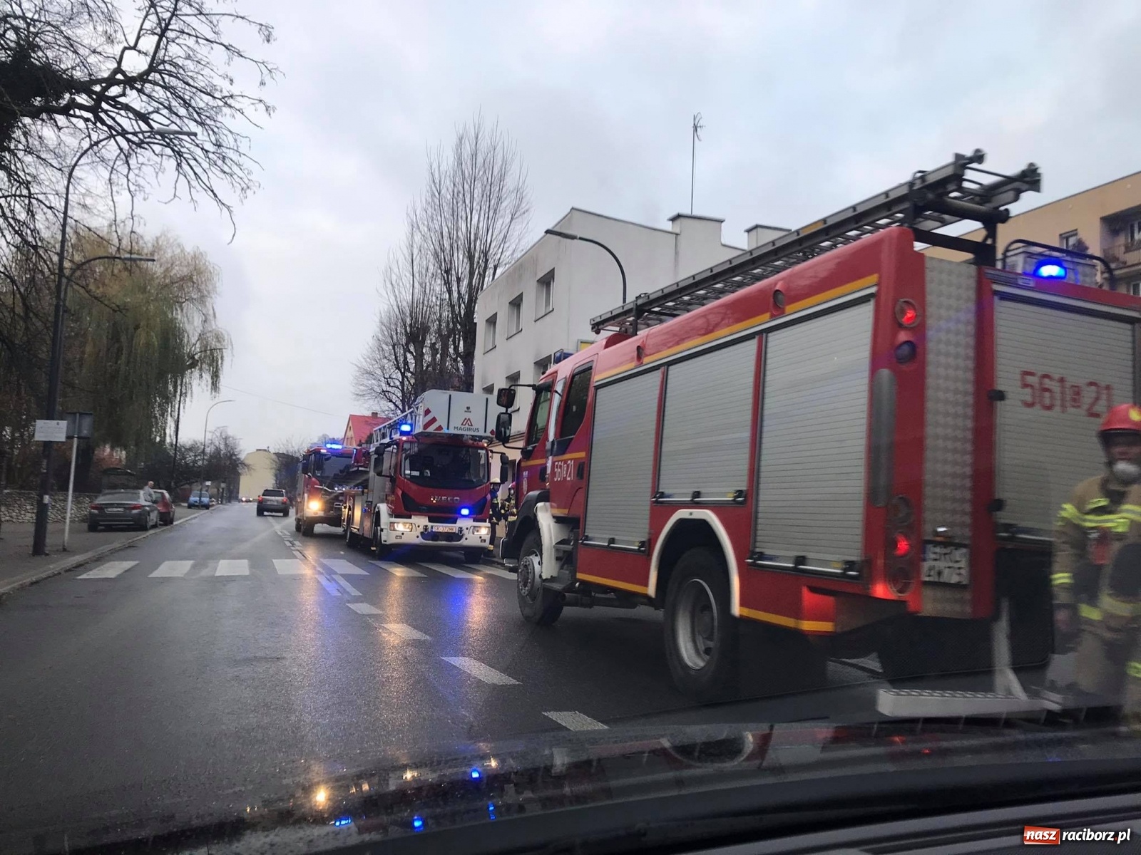 Zdjęcie w galerii na portalu naszraciborz.pl: Kolizje, pożary sadzy i zgon. Pracowity weekend raciborskich strażaków wiadomości z regionu