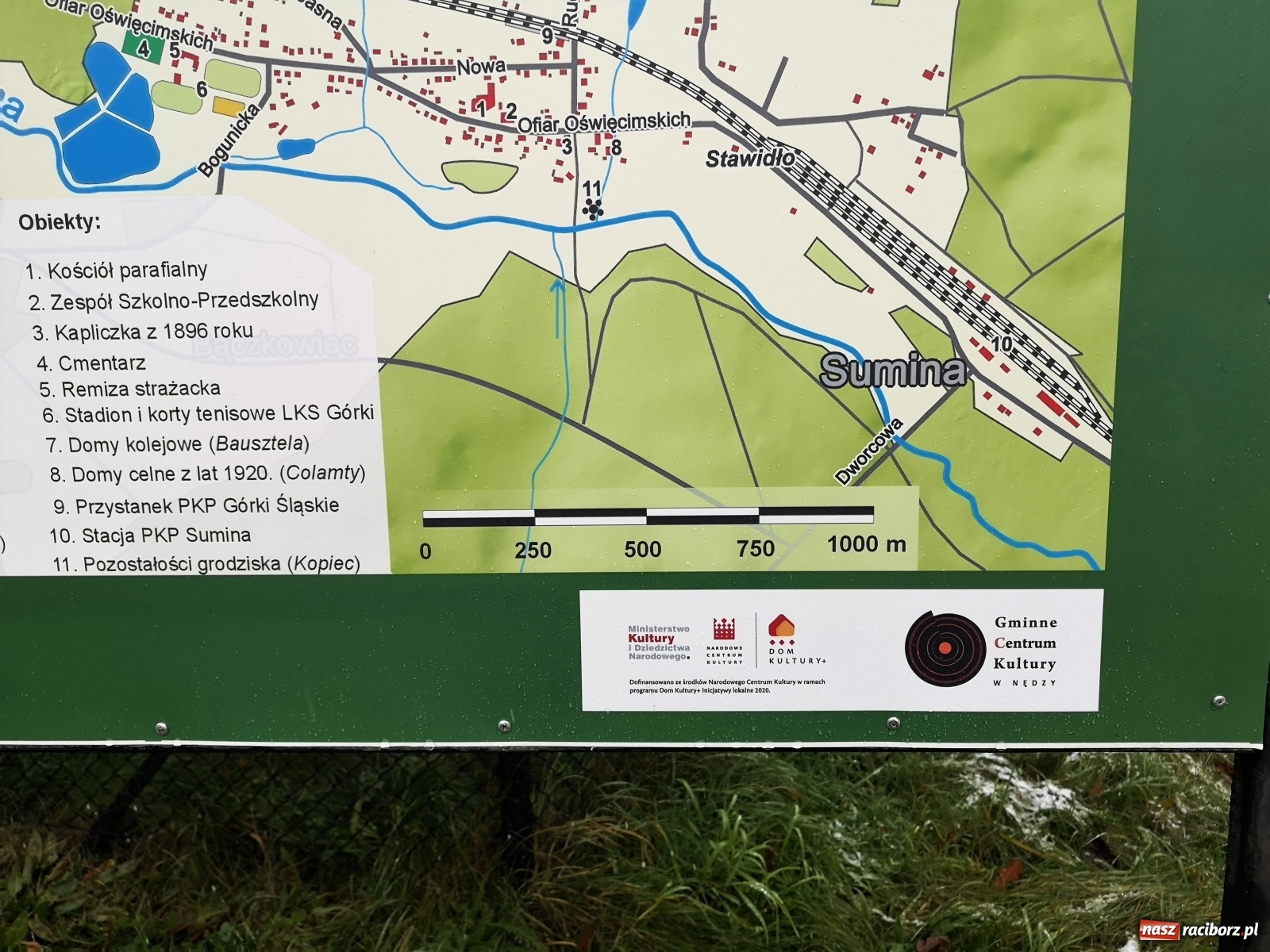 Zdjęcie w galerii na portalu naszraciborz.pl: Odrestaurowano tablice z historią Górek Śląskich i Szymocic wiadomości z regionu