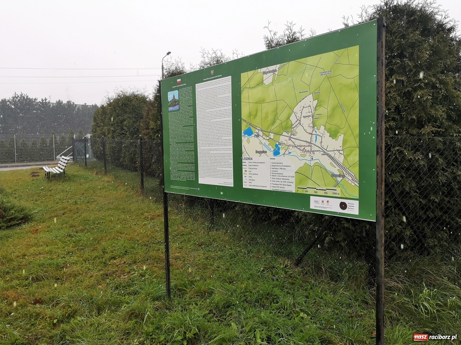 Zdjęcie w galerii na portalu naszraciborz.pl: Odrestaurowano tablice z historią Górek Śląskich i Szymocic wiadomości z regionu