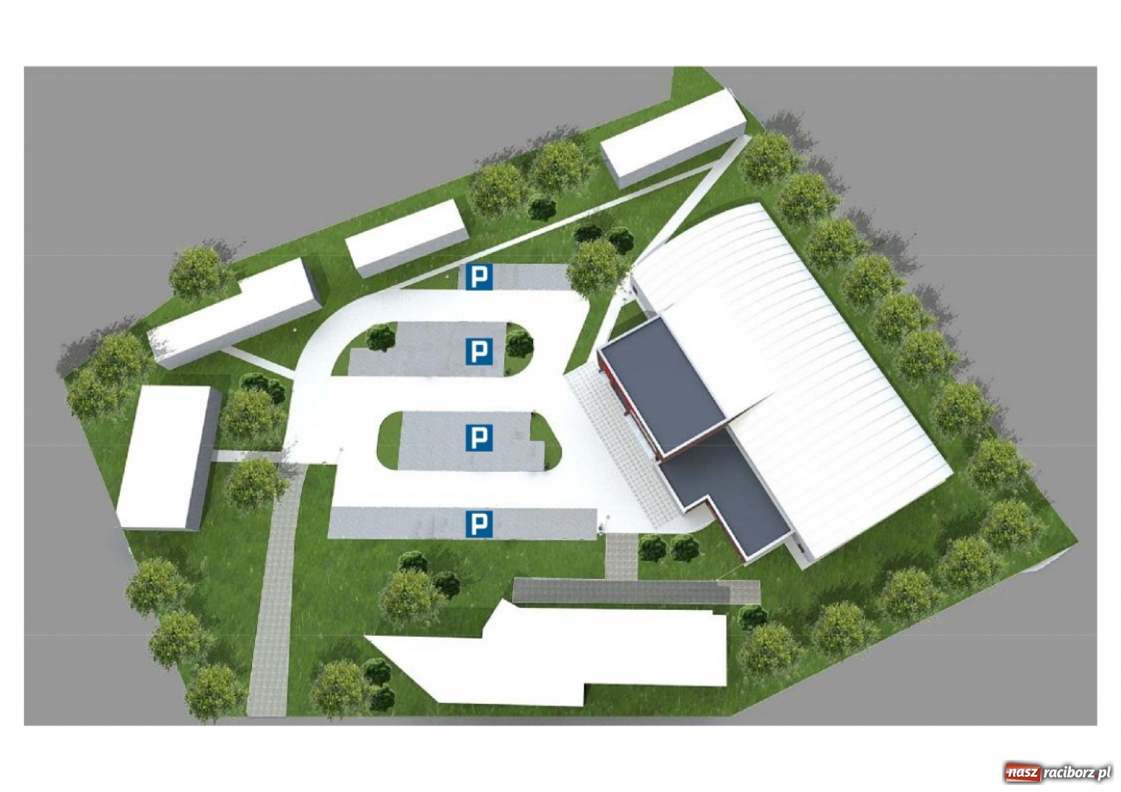 Zdjęcie w galerii na portalu naszraciborz.pl: Racibórz - Czas na inwestycje - Z myślą o aktywnych - Nowe lodowisko 2021  wiadomości z regionu