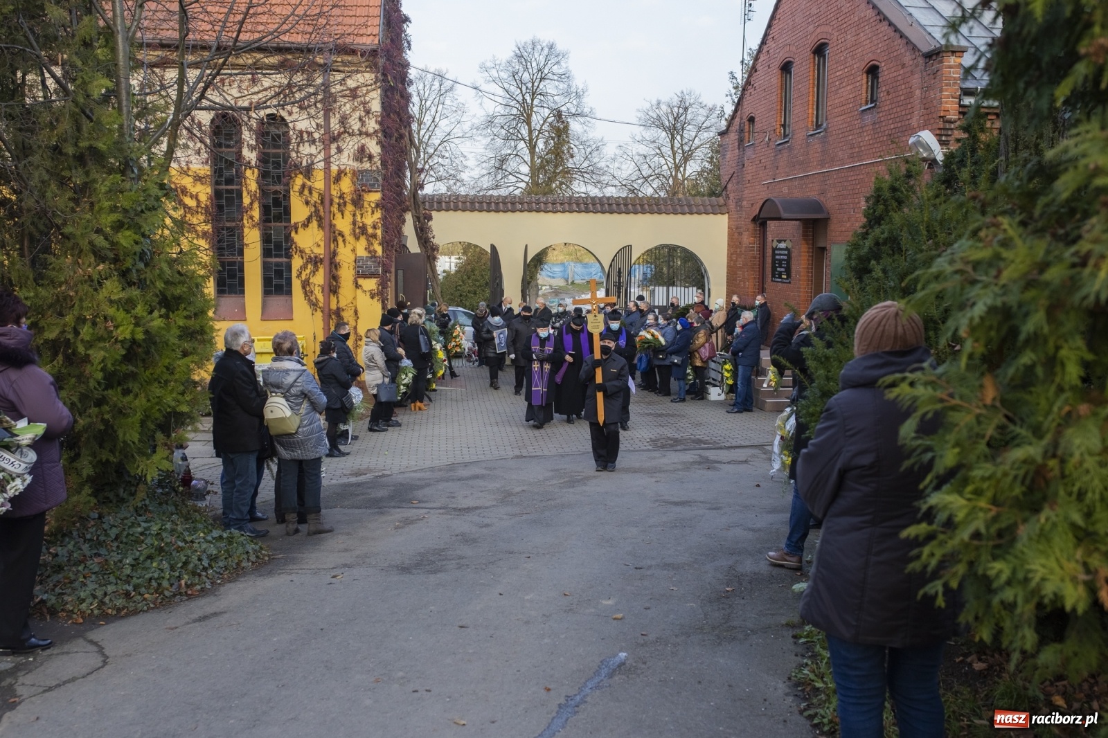 Zdjęcie w galerii na portalu naszraciborz.pl: Na Jeruzalem pożegnano śp. Jerzego Wiśniewskiego  wiadomości z regionu