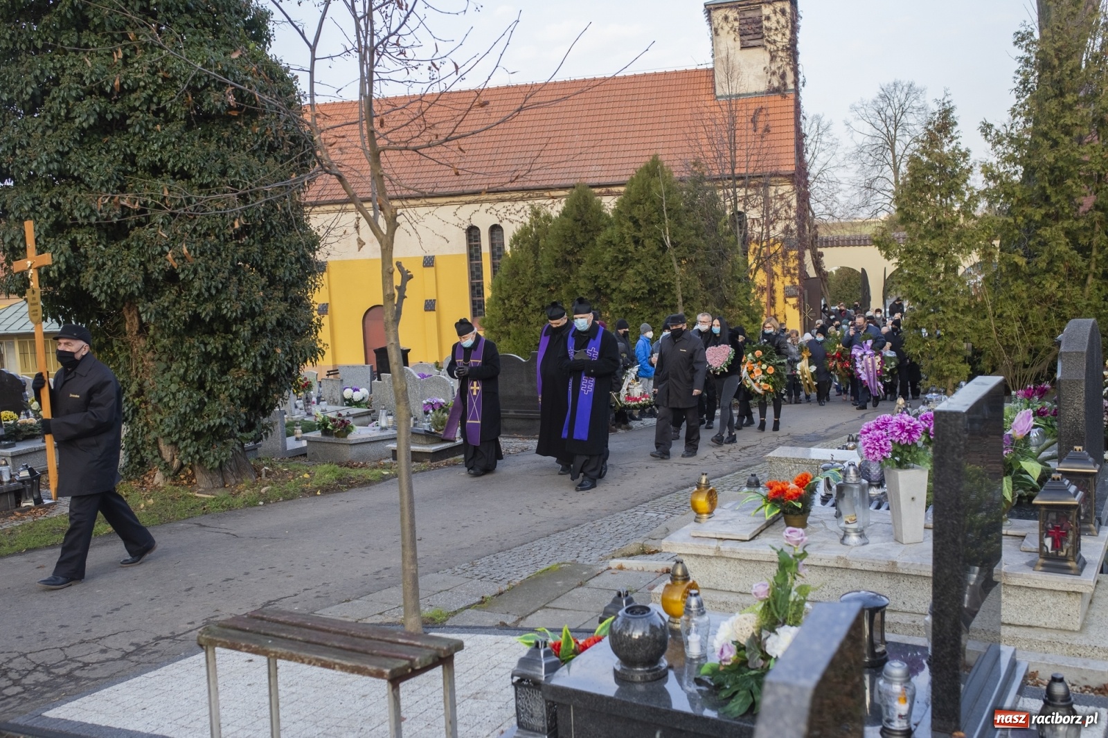 Zdjęcie w galerii na portalu naszraciborz.pl: Na Jeruzalem pożegnano śp. Jerzego Wiśniewskiego  wiadomości z regionu