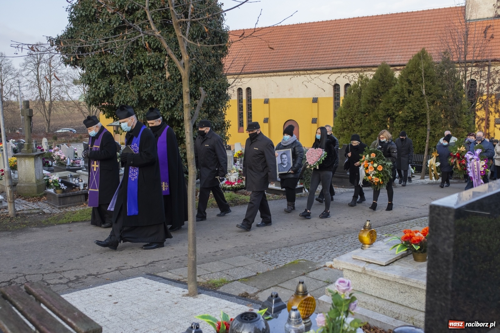 Zdjęcie w galerii na portalu naszraciborz.pl: Na Jeruzalem pożegnano śp. Jerzego Wiśniewskiego  wiadomości z regionu
