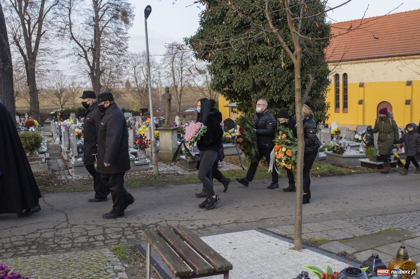 Zdjęcie w galerii na portalu naszraciborz.pl: Na Jeruzalem pożegnano śp. Jerzego Wiśniewskiego  wiadomości z regionu