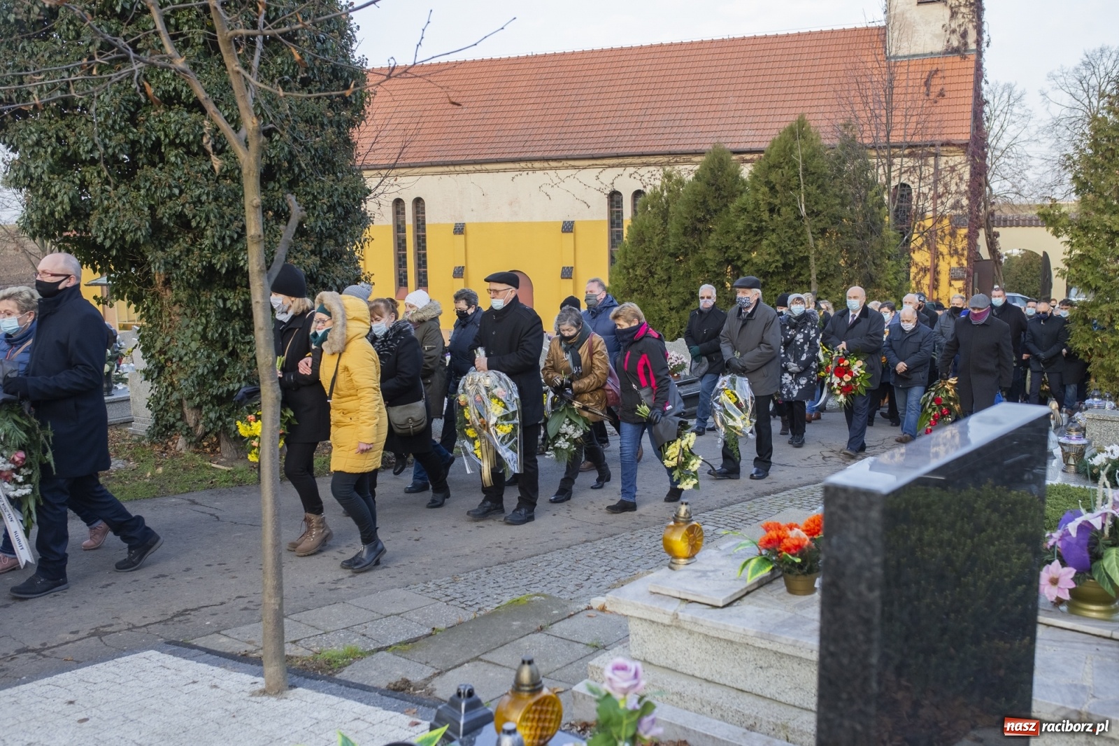 Zdjęcie w galerii na portalu naszraciborz.pl: Na Jeruzalem pożegnano śp. Jerzego Wiśniewskiego  wiadomości z regionu