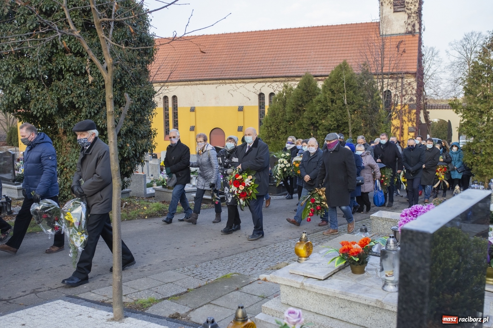 Zdjęcie w galerii na portalu naszraciborz.pl: Na Jeruzalem pożegnano śp. Jerzego Wiśniewskiego  wiadomości z regionu