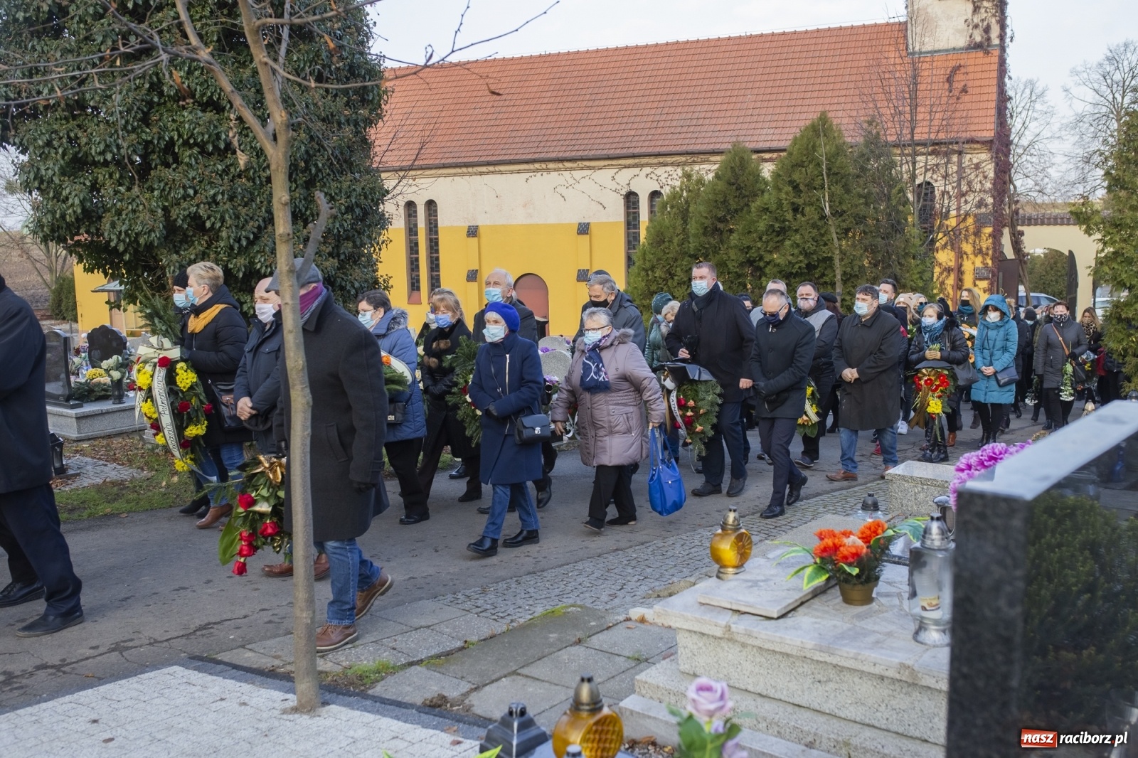 Zdjęcie w galerii na portalu naszraciborz.pl: Na Jeruzalem pożegnano śp. Jerzego Wiśniewskiego  wiadomości z regionu