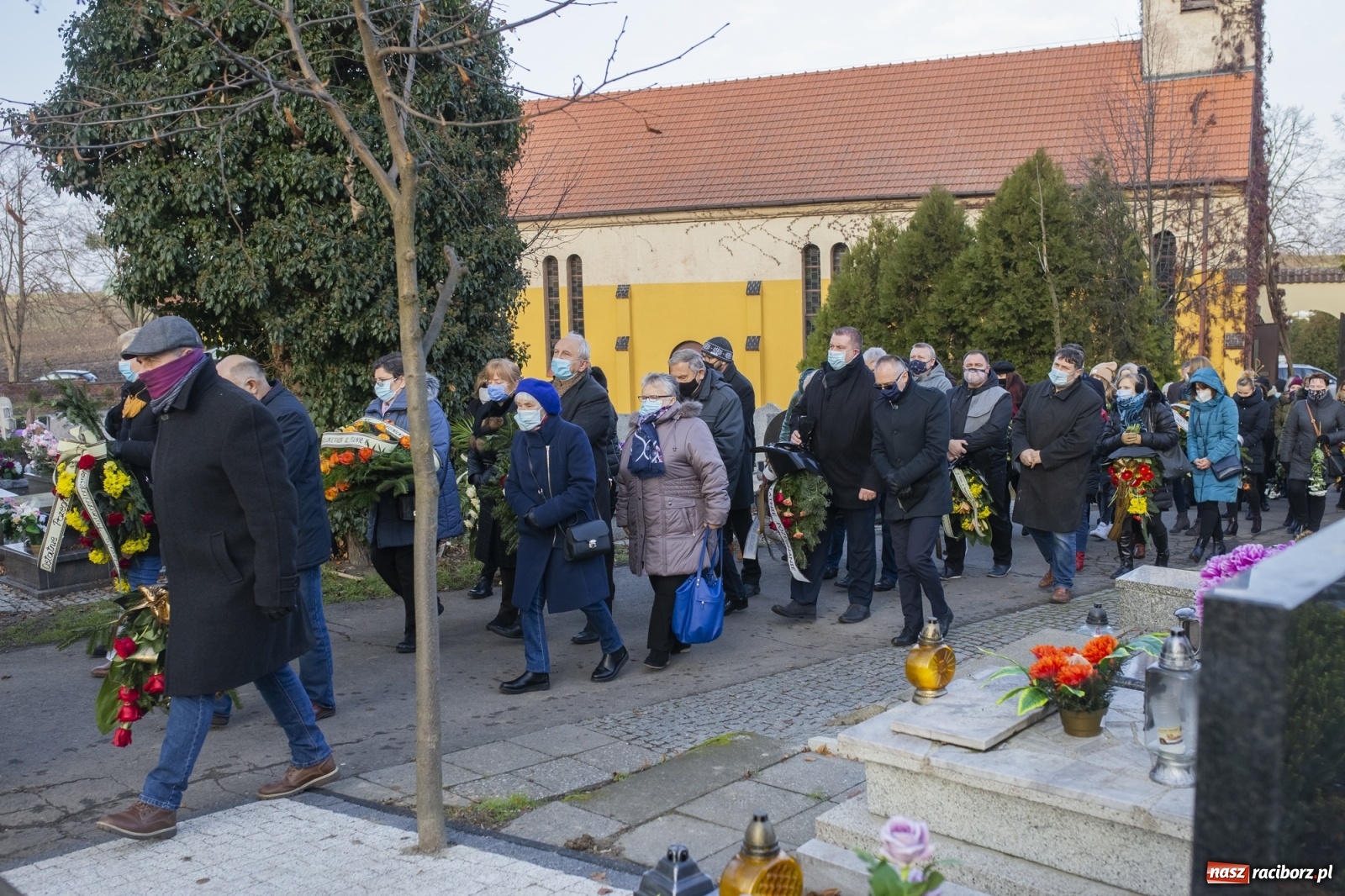 Zdjęcie w galerii na portalu naszraciborz.pl: Na Jeruzalem pożegnano śp. Jerzego Wiśniewskiego  wiadomości z regionu