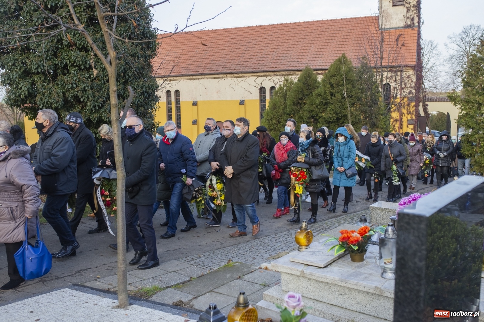 Zdjęcie w galerii na portalu naszraciborz.pl: Na Jeruzalem pożegnano śp. Jerzego Wiśniewskiego  wiadomości z regionu
