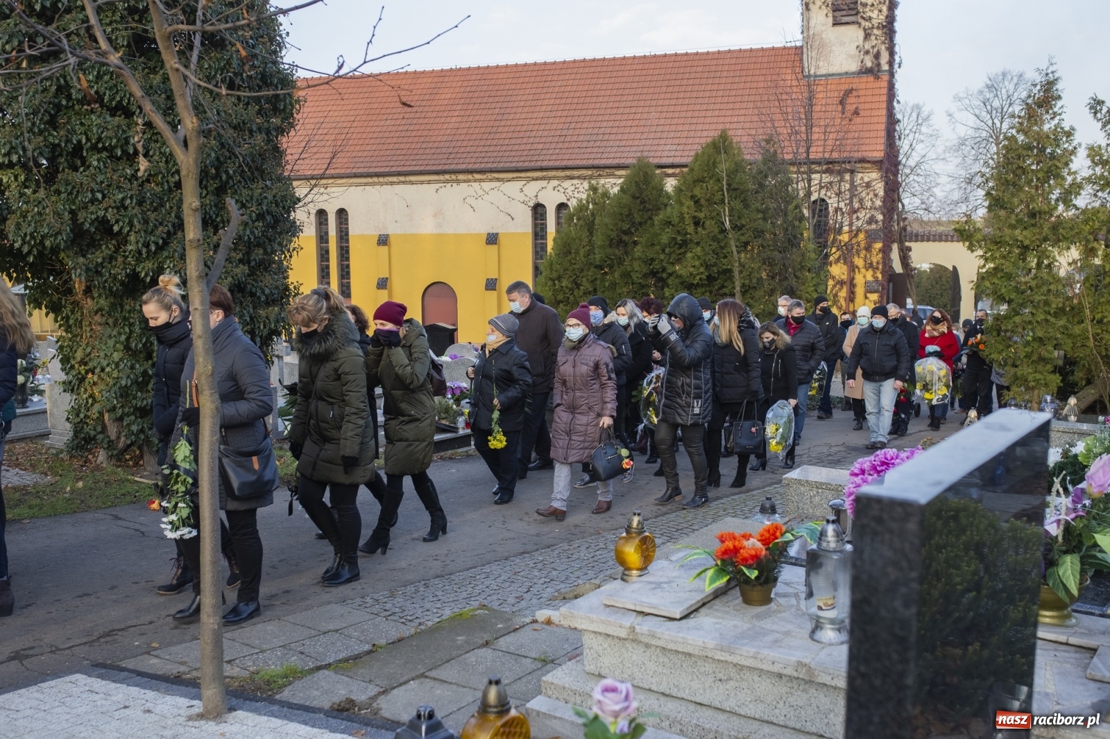Zdjęcie w galerii na portalu naszraciborz.pl: Na Jeruzalem pożegnano śp. Jerzego Wiśniewskiego  wiadomości z regionu