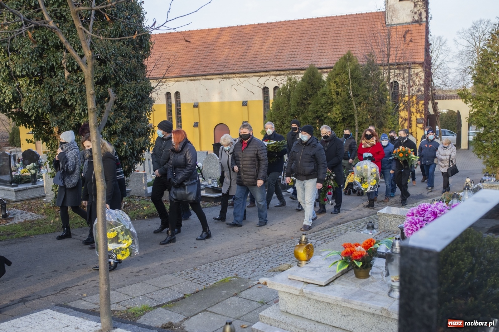 Zdjęcie w galerii na portalu naszraciborz.pl: Na Jeruzalem pożegnano śp. Jerzego Wiśniewskiego  wiadomości z regionu