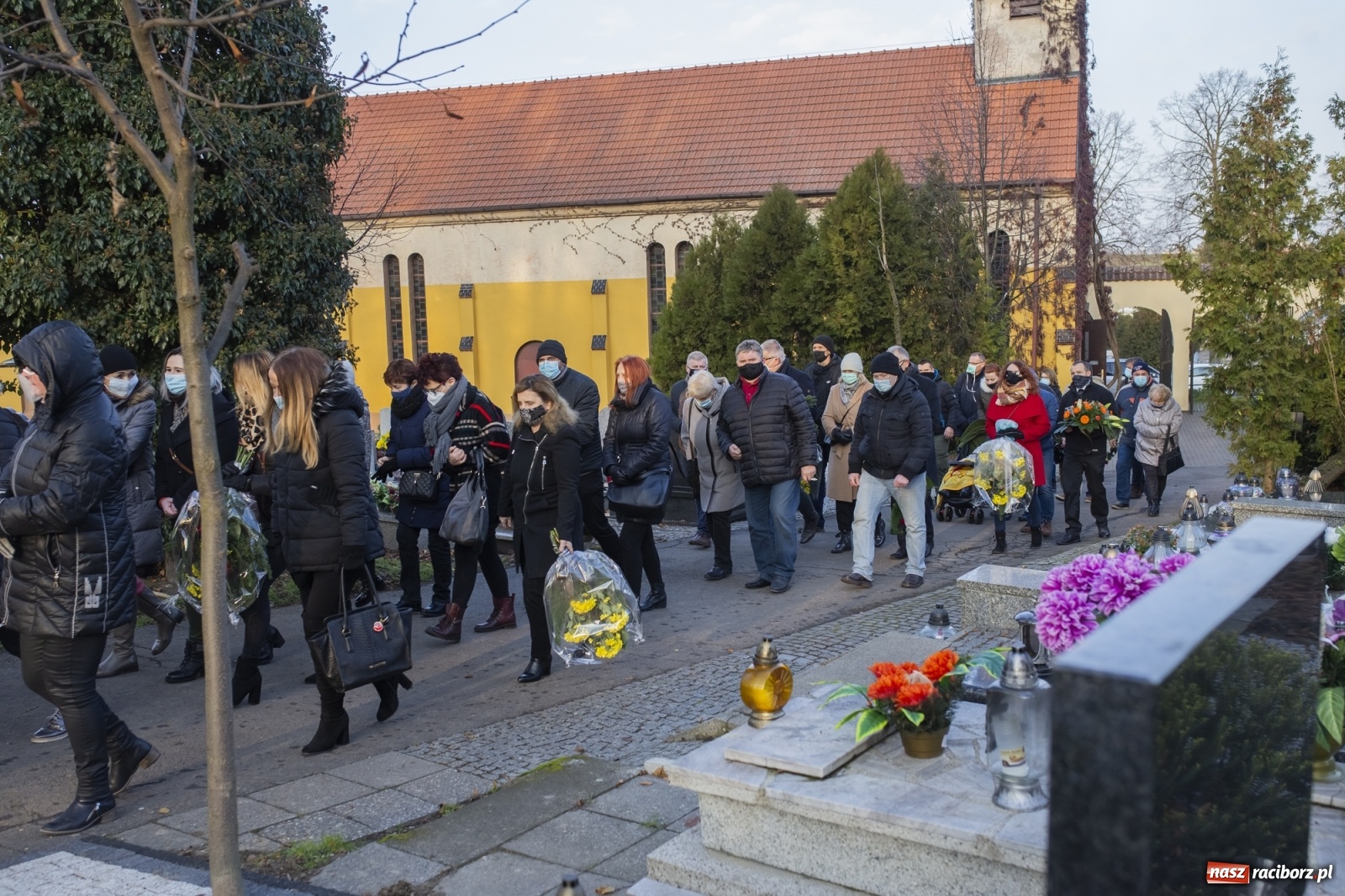 Zdjęcie w galerii na portalu naszraciborz.pl: Na Jeruzalem pożegnano śp. Jerzego Wiśniewskiego  wiadomości z regionu
