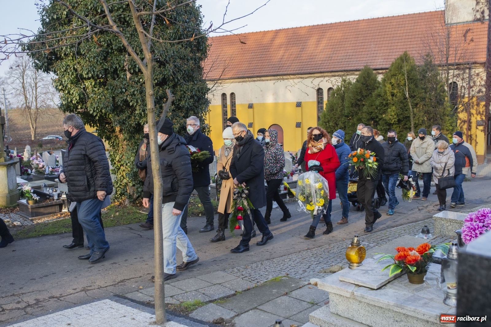 Zdjęcie w galerii na portalu naszraciborz.pl: Na Jeruzalem pożegnano śp. Jerzego Wiśniewskiego  wiadomości z regionu