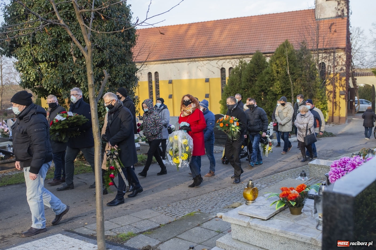 Zdjęcie w galerii na portalu naszraciborz.pl: Na Jeruzalem pożegnano śp. Jerzego Wiśniewskiego  wiadomości z regionu