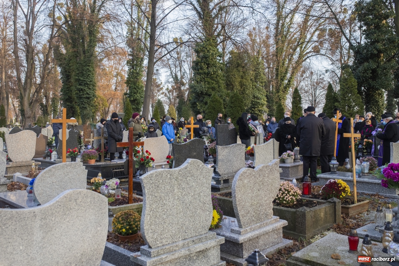 Zdjęcie w galerii na portalu naszraciborz.pl: Na Jeruzalem pożegnano śp. Jerzego Wiśniewskiego  wiadomości z regionu